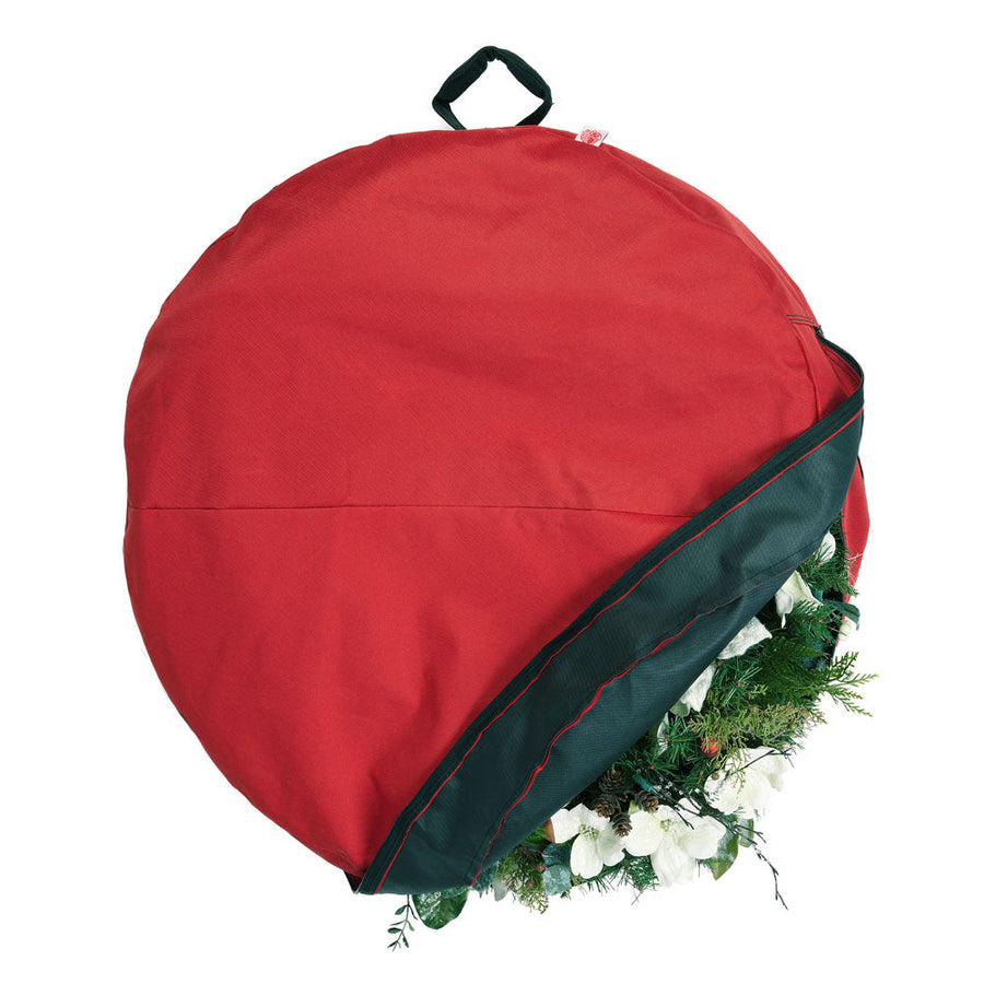 Direct Suspend™ Wreath Storage Bag | Santas Bags